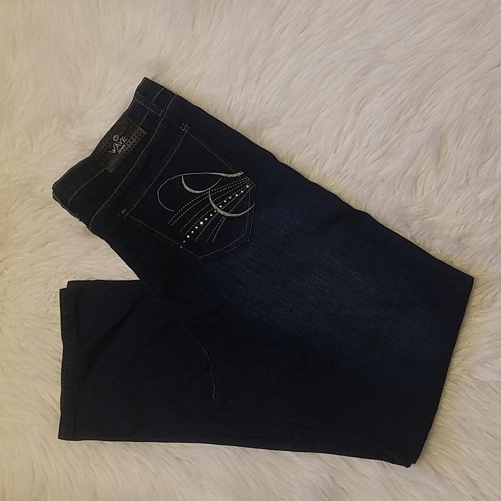 WAVE BLUE PLUS SIZE JEANS